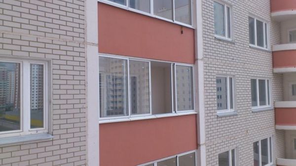 Трехметровая прямая лоджия